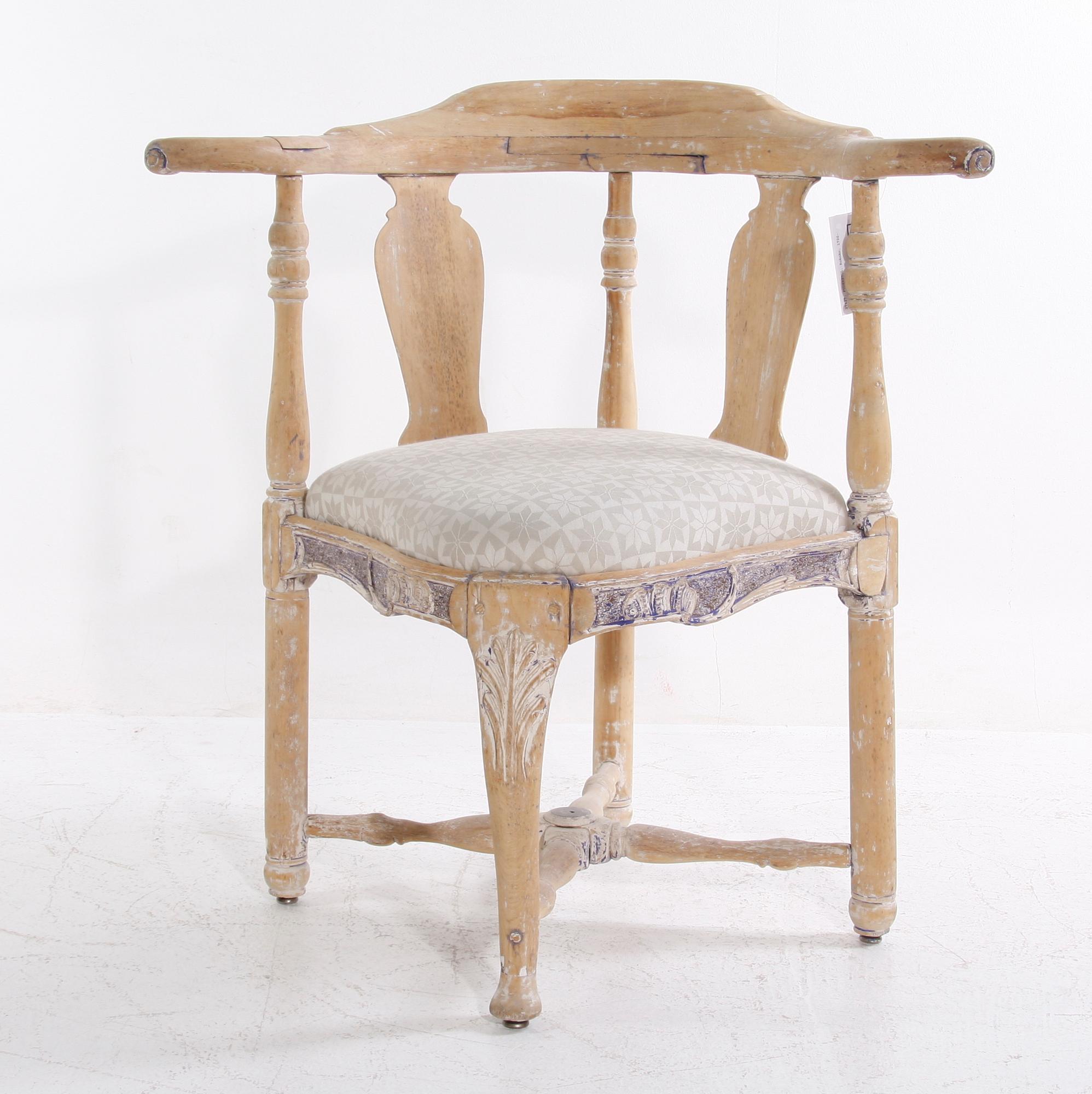 PUDERSTOL. Rokoko, 1700-tal.