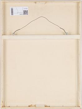 Per-Erik Böklin, gouache, signed and dated 1958.