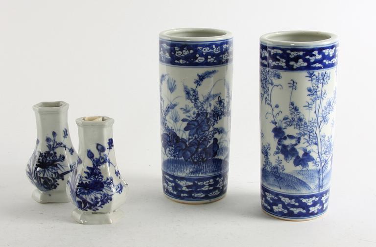 VASER, 2+2, porslin, Japan. 1900-tal.