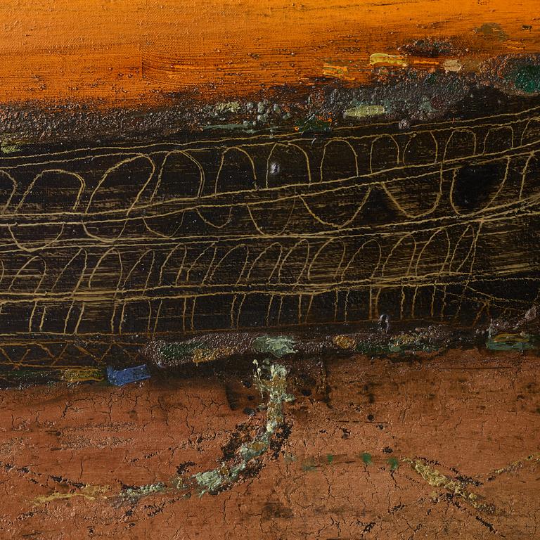 James Coignard, olja på duk, signerad.