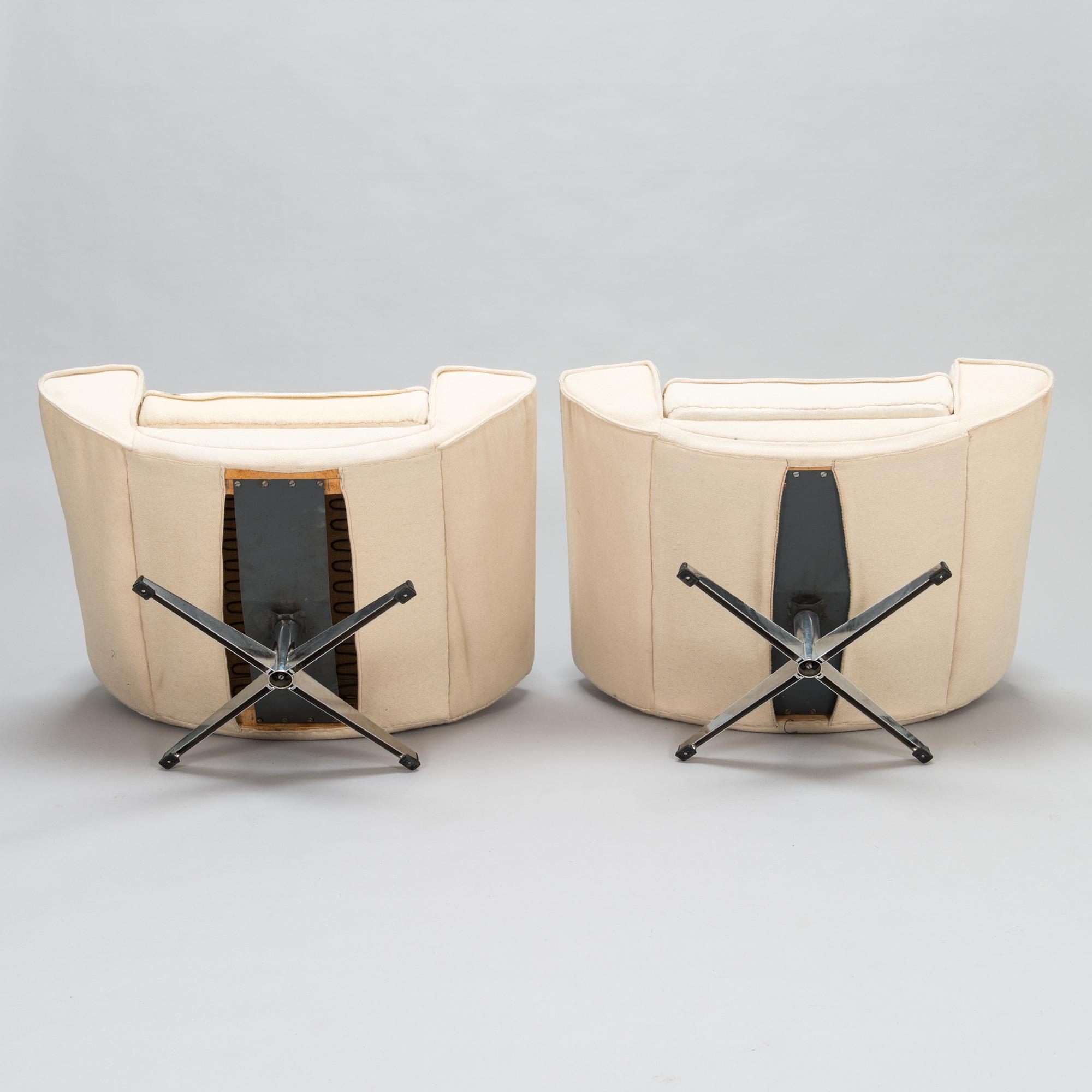 Johannes Andersen, Three-piece 1960's/70's 'Capri' sofa suite for Trensum Möbelfabrik.