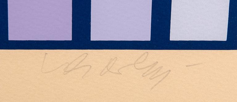 Victor Vasarely, Translation: "Cosmic composition".