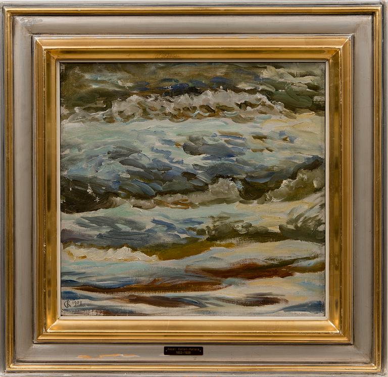 AKSELI GALLEN-KALLELA, FROTHY WAVES, (KONGINKANGAS, LINTULA).