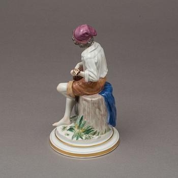 FIGURIN, Meissen, 1900-tal, porslin.