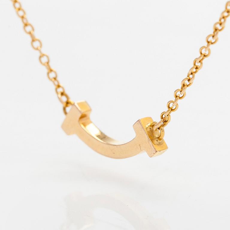 Tiffany & Co, halsband, "T Smile", 18K guld.