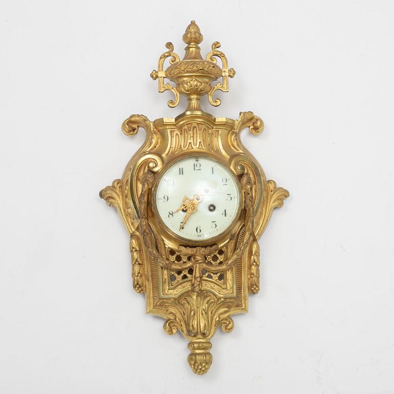Wall pendulum clock, Louis XVI style, France, circa 1900.