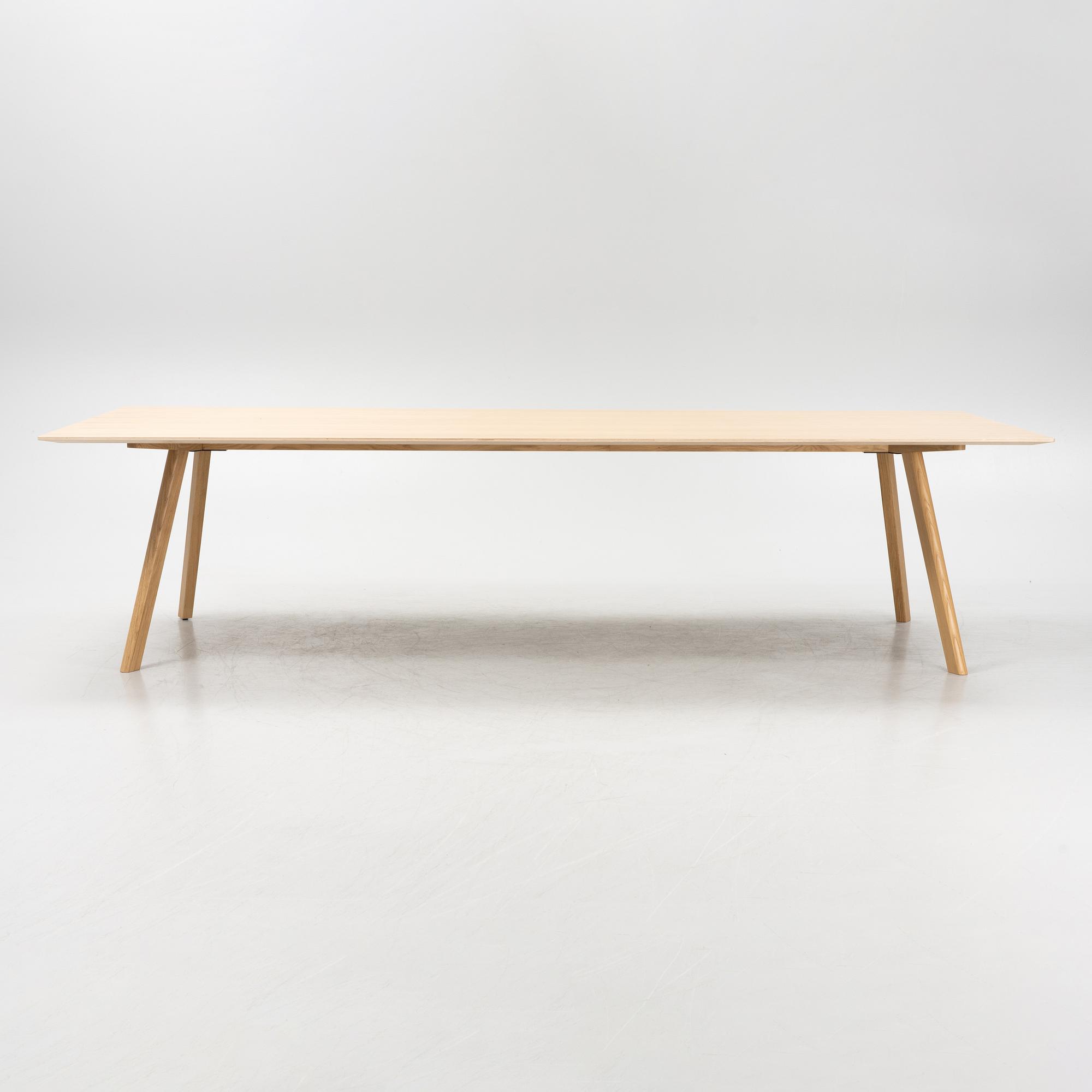 Ronan & Erwan Bouroullec, a ' Copenhauge CPH30' dining table, Hay, Denmark.
