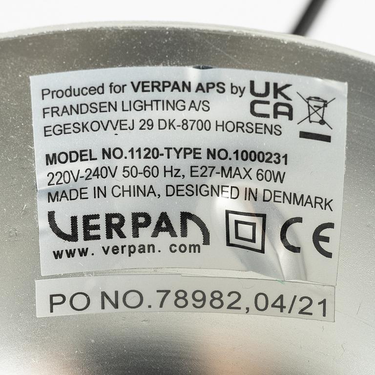 Verner Panton, A 'Hive Pendant Aluminium' lamp, Verpan, contemporary.