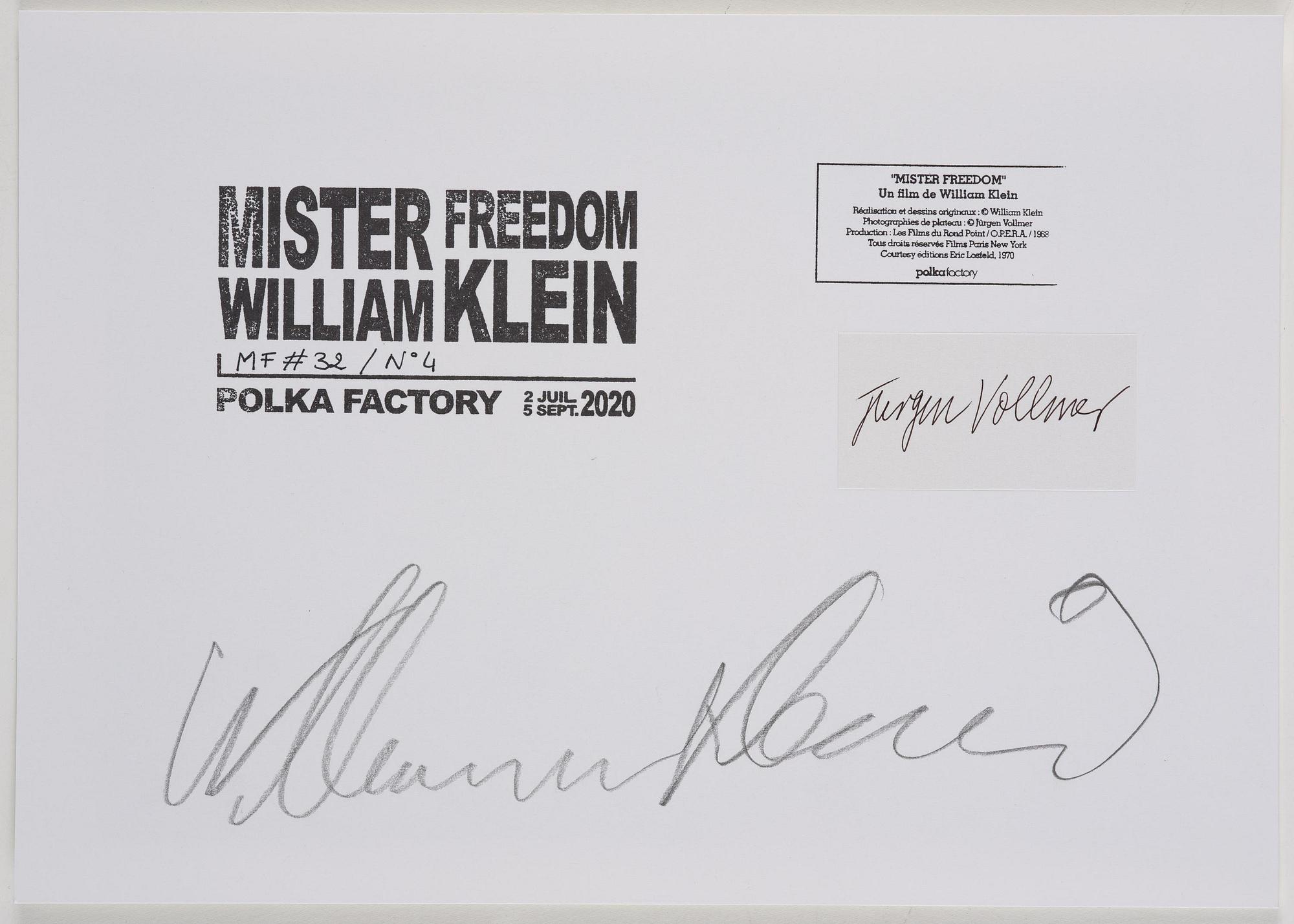 William Klein, ”Mister Freedom koffert - full set edition”, 2020.