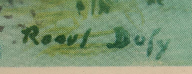 Raoul Dufy, "Normandie" 1954.