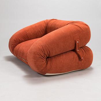 Alessandro Becchi, An armchair/chair-bedd 'Anfibio' designed 1971 for Italian Giovannetti.