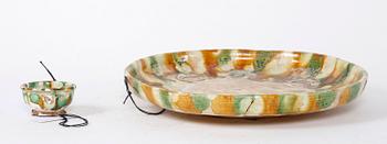 FAT samt KOPP, lergods, Kina.