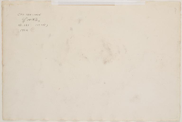 Chu Teh-Chun, "Composition No. 121".