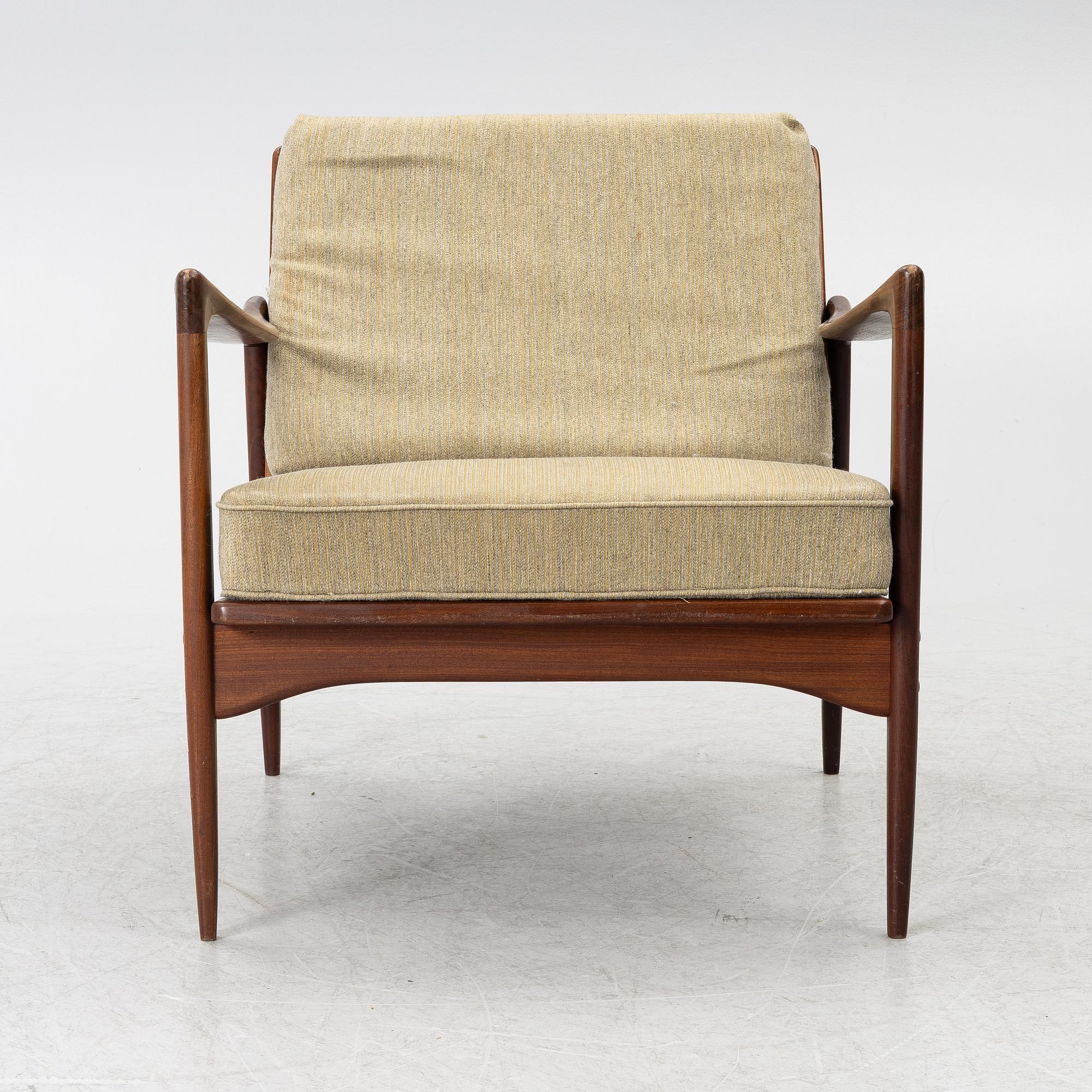 Ib Kofod-Larsen, armchair, 'The Candidate' OPE Furniture, 1960s.