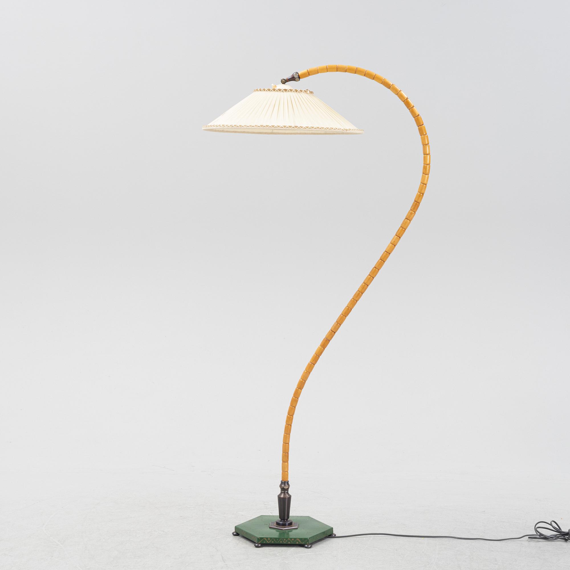 Golvlampa, Art Deco 1940-tal.