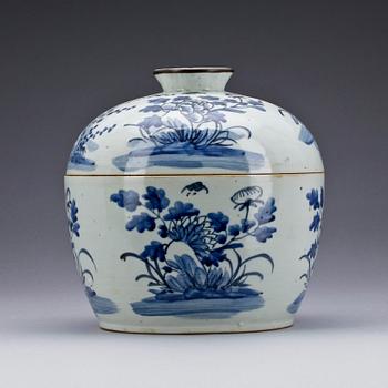 LOCKSKÅL, porslin, 1800/1900-tal, Kina.