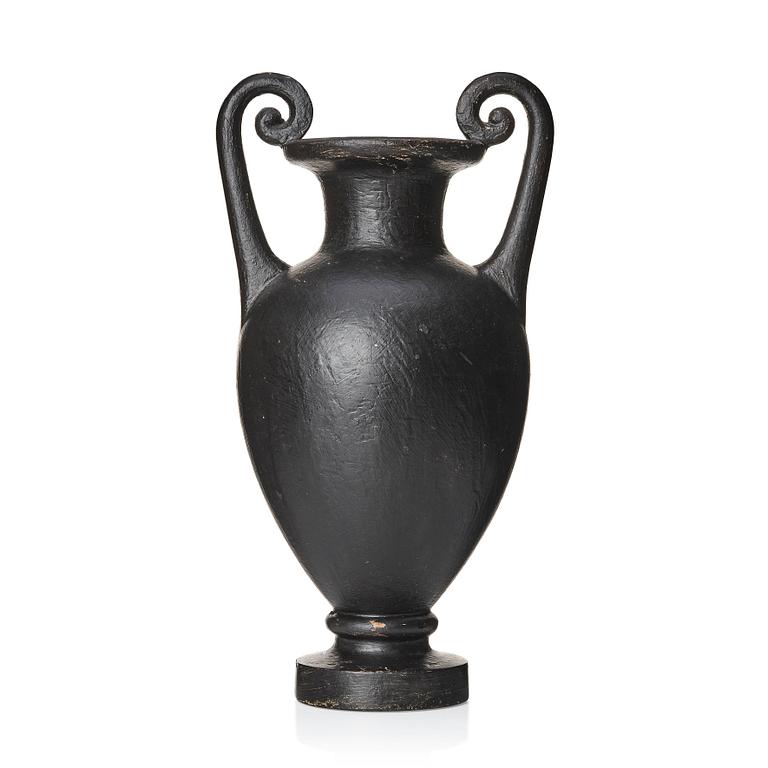 A Swedish Empire cast iron urn, first part of the 19th century.