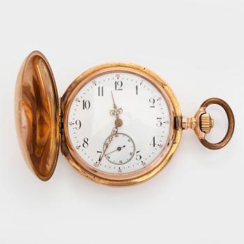 Union Glashütte, taskukello, savonette, 51,5 mm.