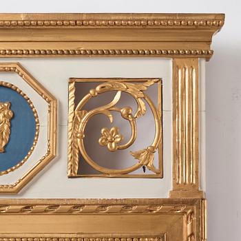 A late Gustavian mirror by E Wahlberg.