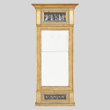 SPEGEL, sengustaviansk, omkring år 1800.