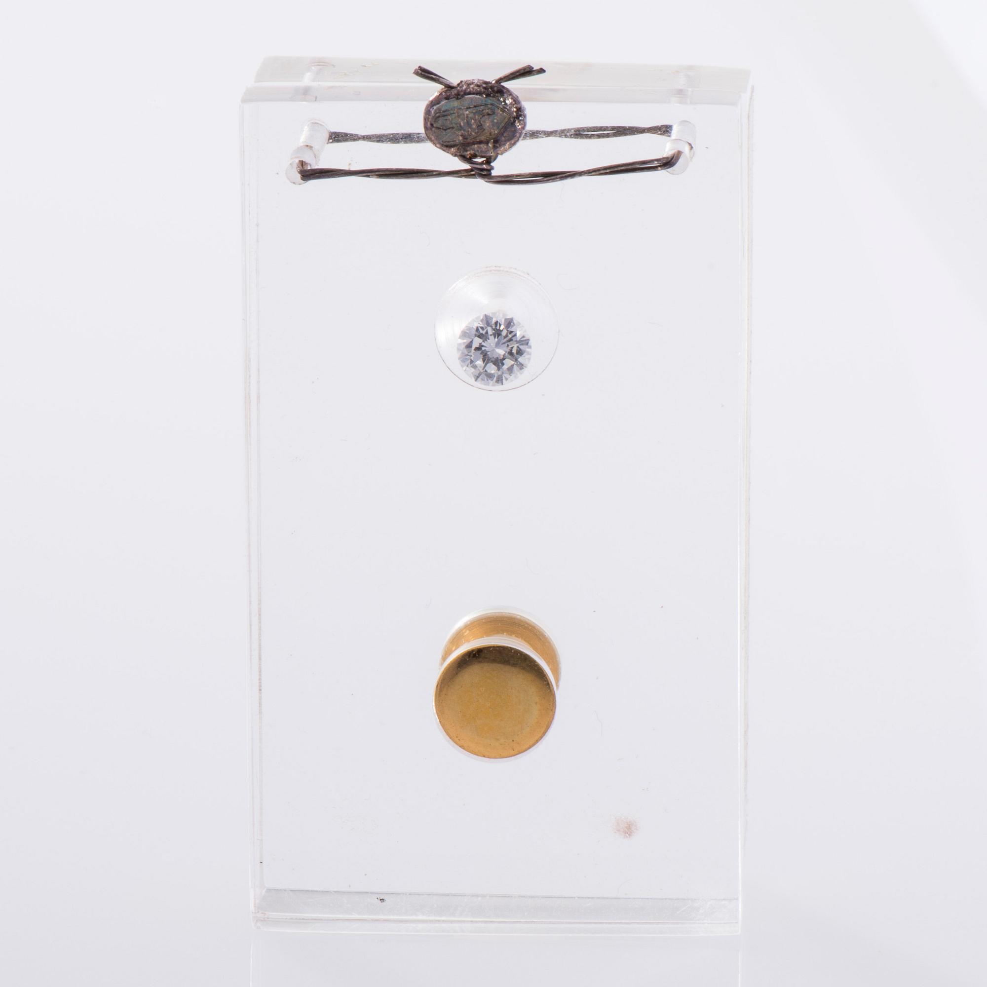 DIAMANT, briljantslipad 0,81 ct F-G (Top Wesselton) / VVS2.