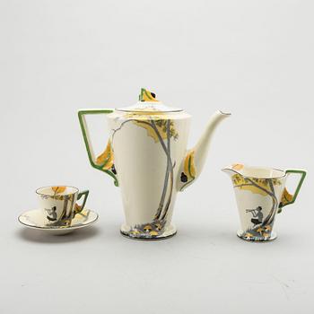 A 45+ 8 pcs Burleigh art deco dinner service.