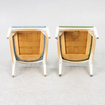 Carl Malmsten, matbord, "Herrgården" samt sex stolar "Nya Guldheden", Bodafors samt Åfors Möbelfabrik.