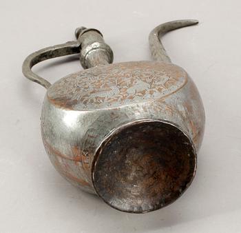 VINKANNA, försilvrad koppar, orientalisk.