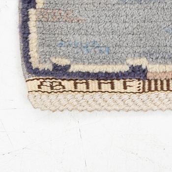 Märta Måås-Fjetterström, a 'Blåringen' carpet, knotted pile, c. 295 x 210 cm. Signed AB MMF.