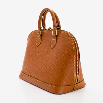 Louis Vuitton, an Epi Leather "Alma" bag.