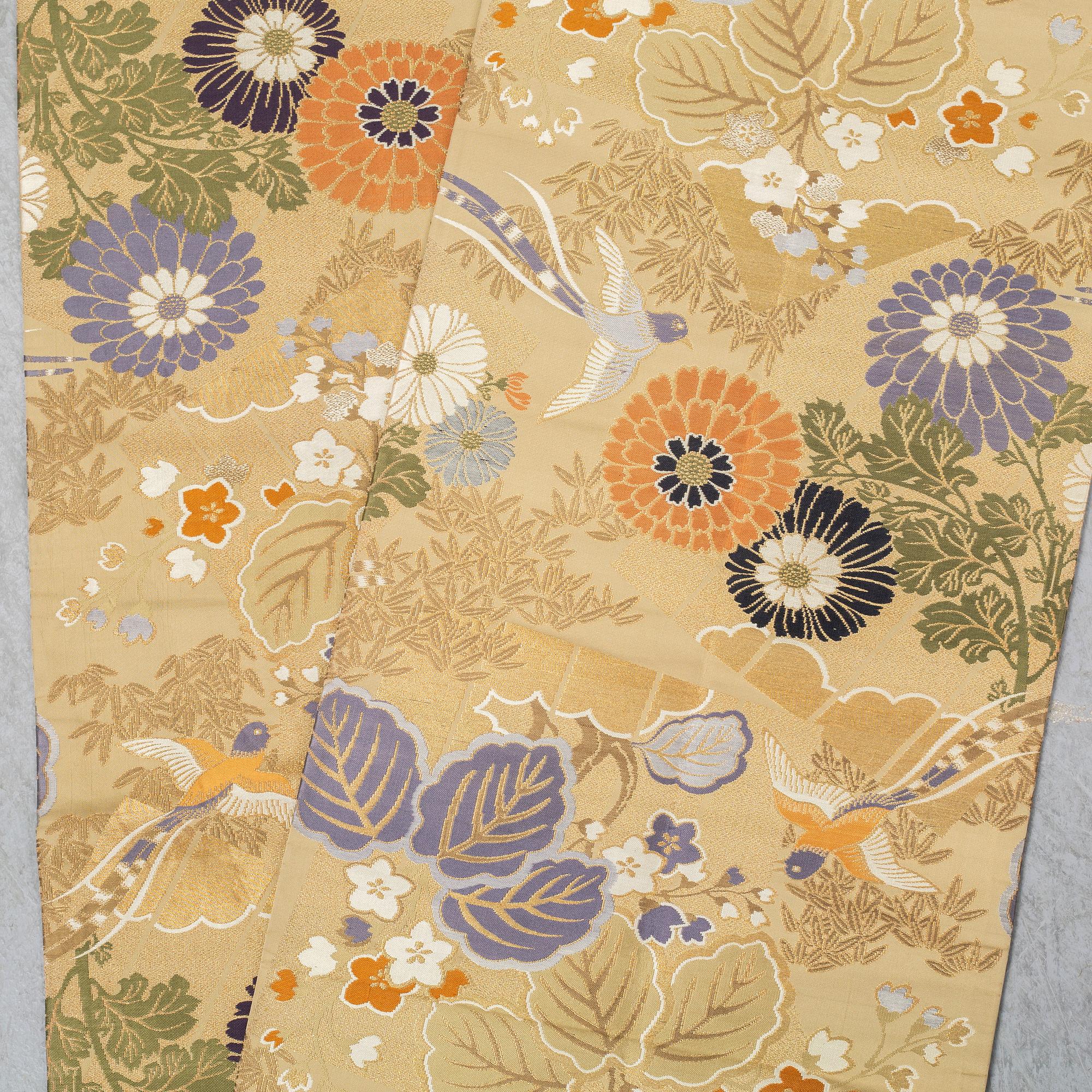 A Japanese Obi, 20th century.