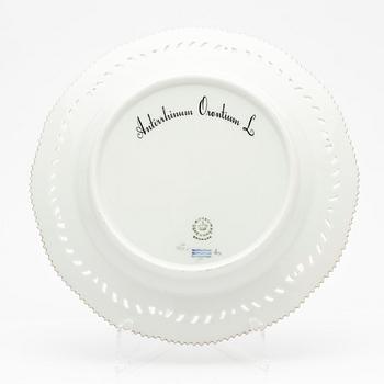 Royal Copenhagen, Plate, "Flora Danica", 1969-1974.