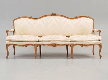 A German Rococo 18th century sofa.