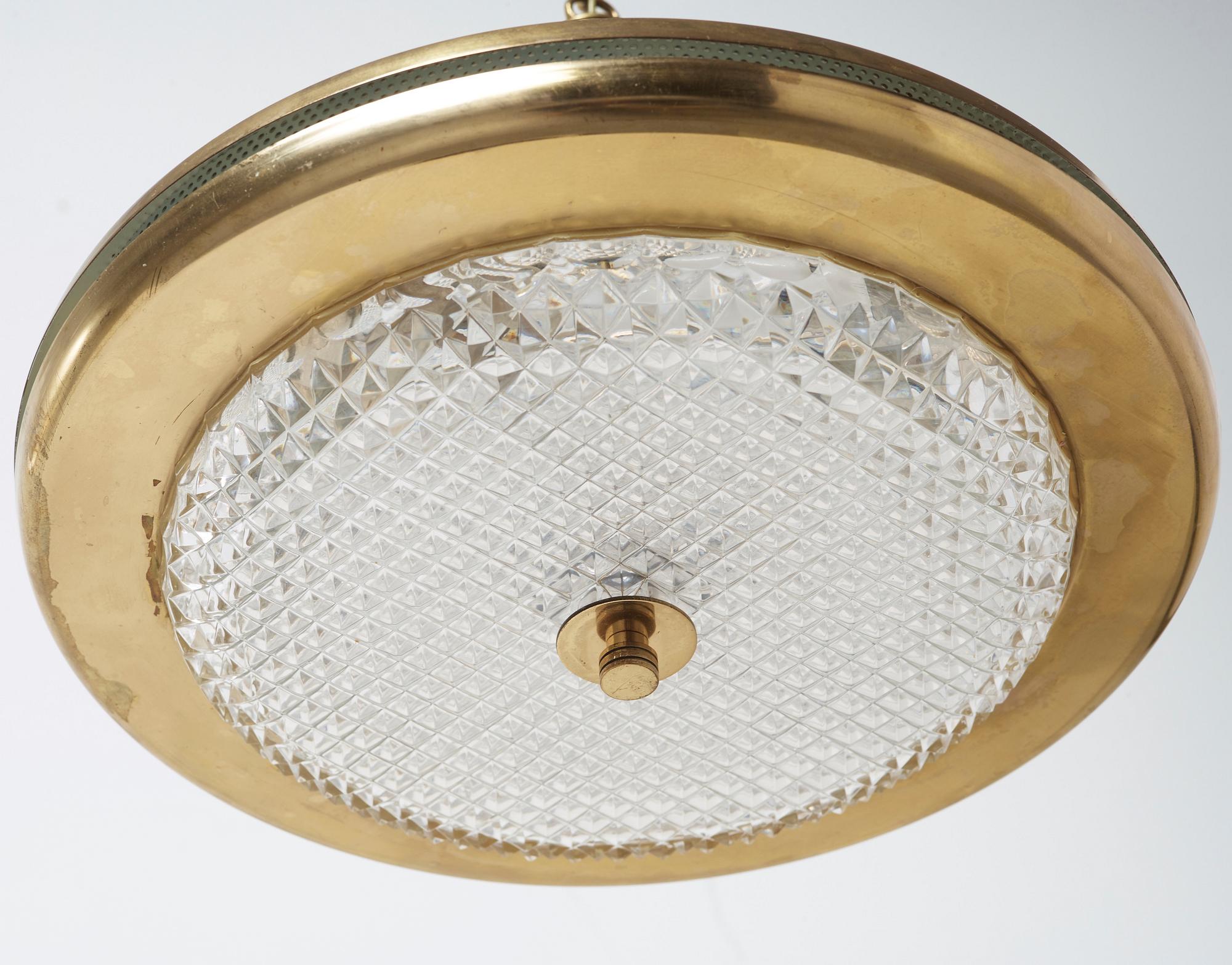 A Tyringe Konsthantverk ceiling lamp, 1960´s or 1970´s.