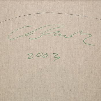 CHRISTIAN SCHMIDT-RASMUSSEN, akryl på duk, signerad Christian Schmidt-Rasmussen och daterad 2003 a tergo.