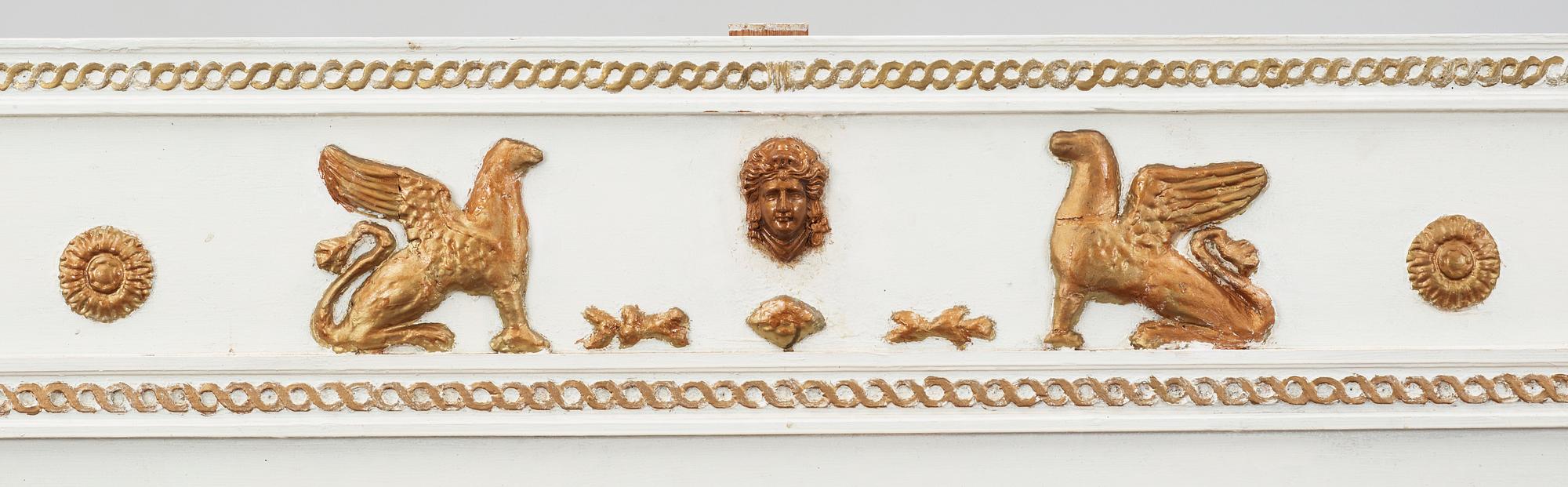 SOFFA, sengustaviansk, omkring 1800.