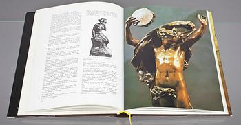 BÖCKER, 3 st, konsthantverk/konst, 1970-tal.