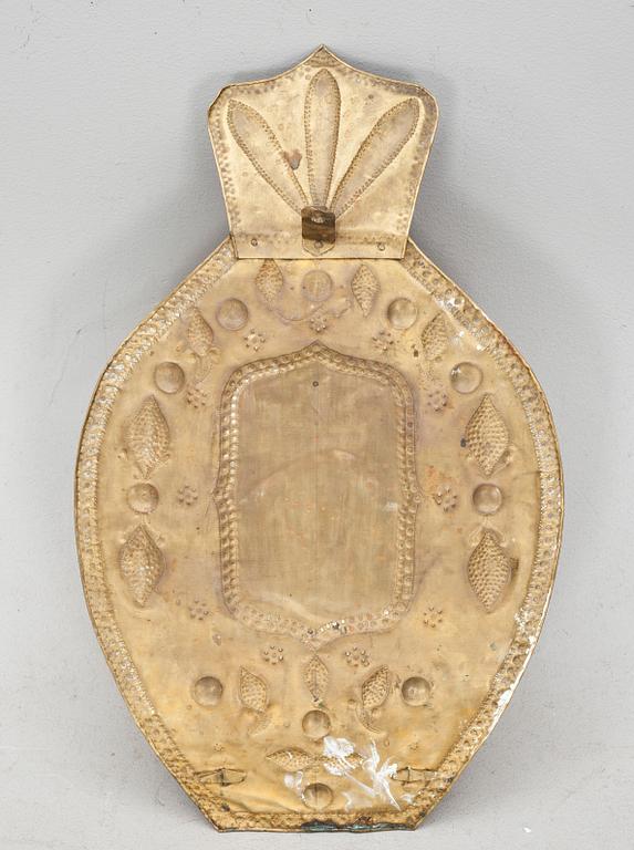 LJUSPLÅT. Barockstil, 1800-tal.
