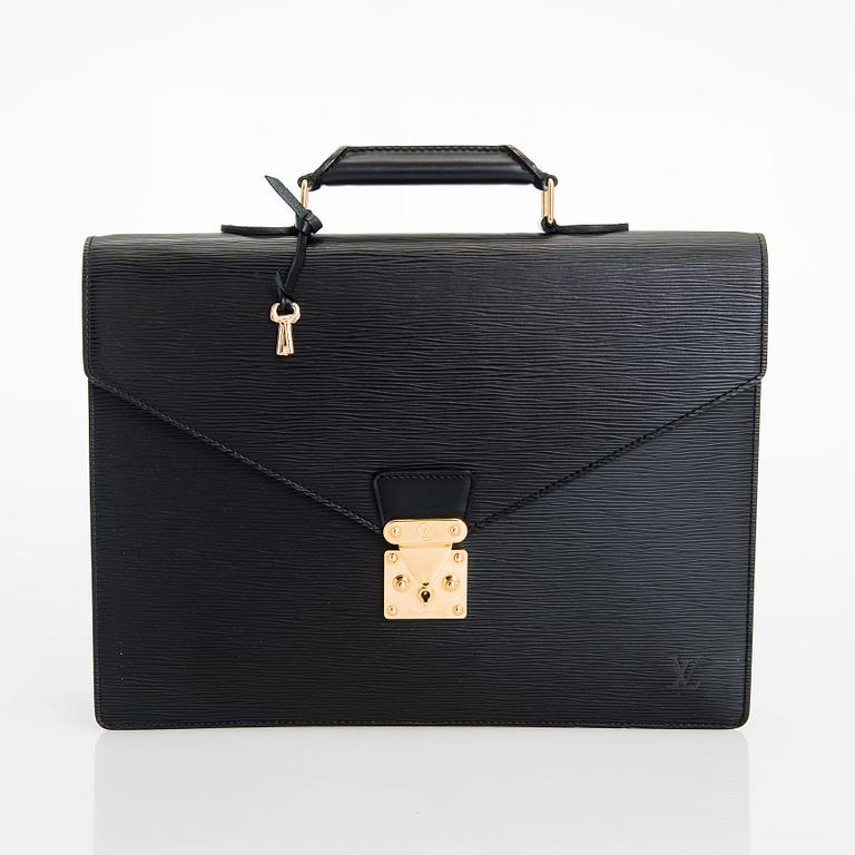 Louis Vuitton, An Epi leather 'Ambassador' Briefcase.