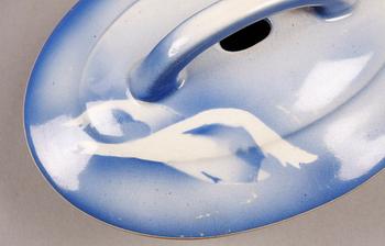 TVÄTTSERVIS, 4 delar, flintgods, Göteborg, tidigt 1900-tal.