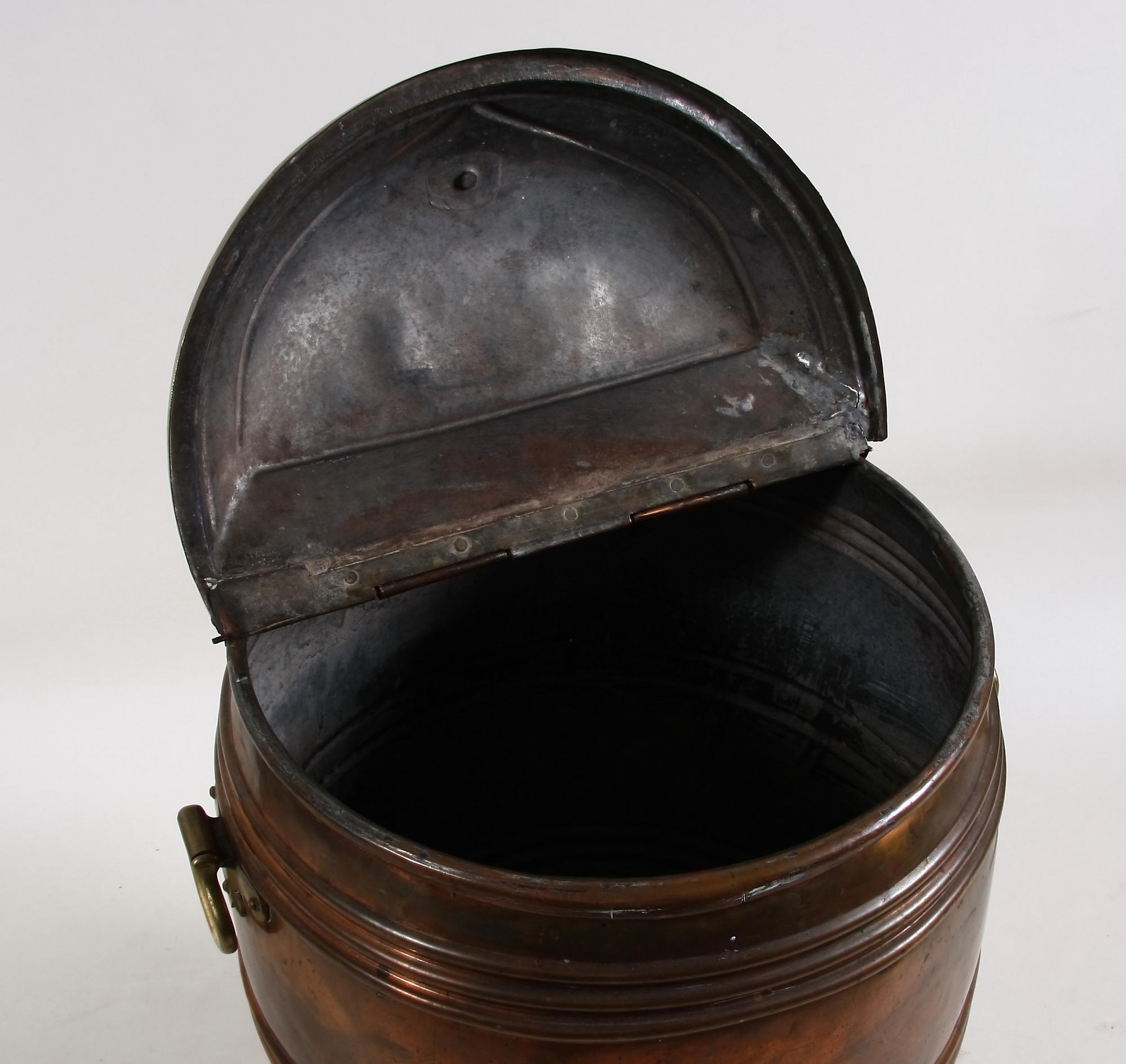 VATTENTUNNA, koppar, 1800-tal.
