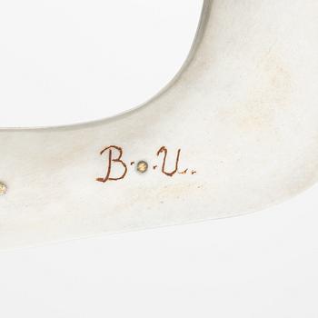Bengt Olaf Unga, half-horn knife, signed.