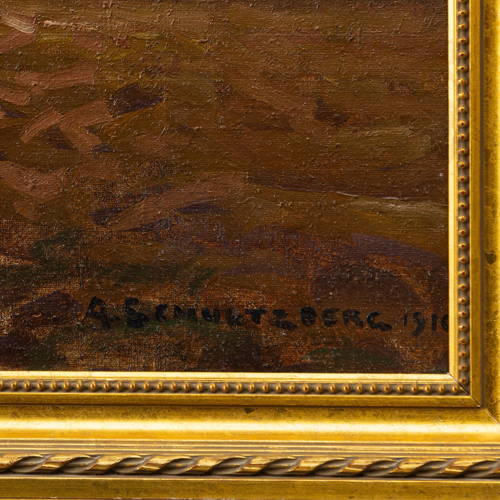 Anshelm Schultzberg, "Lada, Hellsinggården".