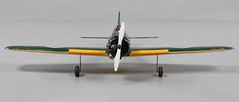 MODELLFLYGPLAN, "Mitsubishi A6M Zero", med startare mm, 1900-talets andra hälft.