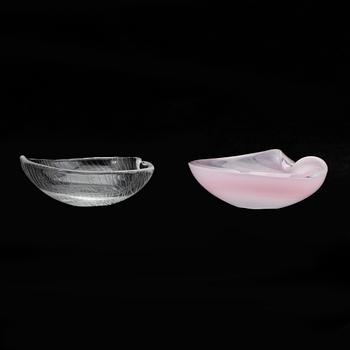 SKÅLAR, 2 st, Tapio Wirkkala, signerade.