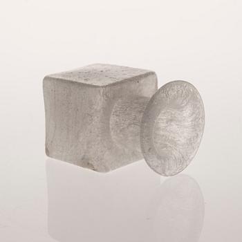 FLASKA, glas, signerad Kaj Franck.