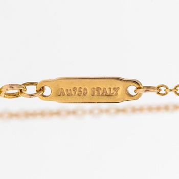 Tiffany & Co, halsband, "T Smile", 18K guld.