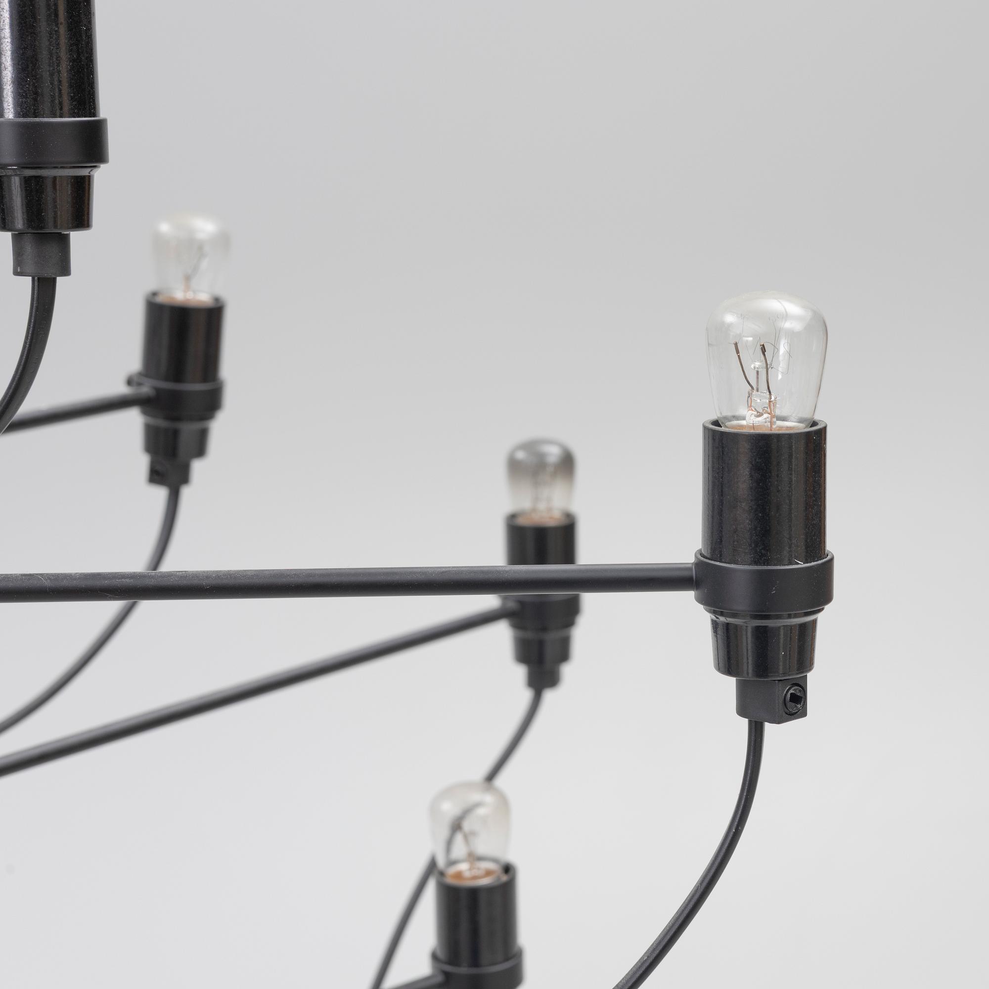 Gino Sarfatti, a model 2097/30 ceiling lamp, Flos, Italy.
