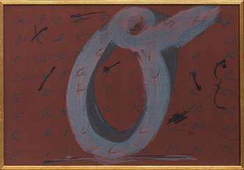 ANTONI TÀPIES , 3 st,  färglitografier ur Derriere le miroir 200 de luxe edition. Arte Adrien Maeght, Paris 1972.