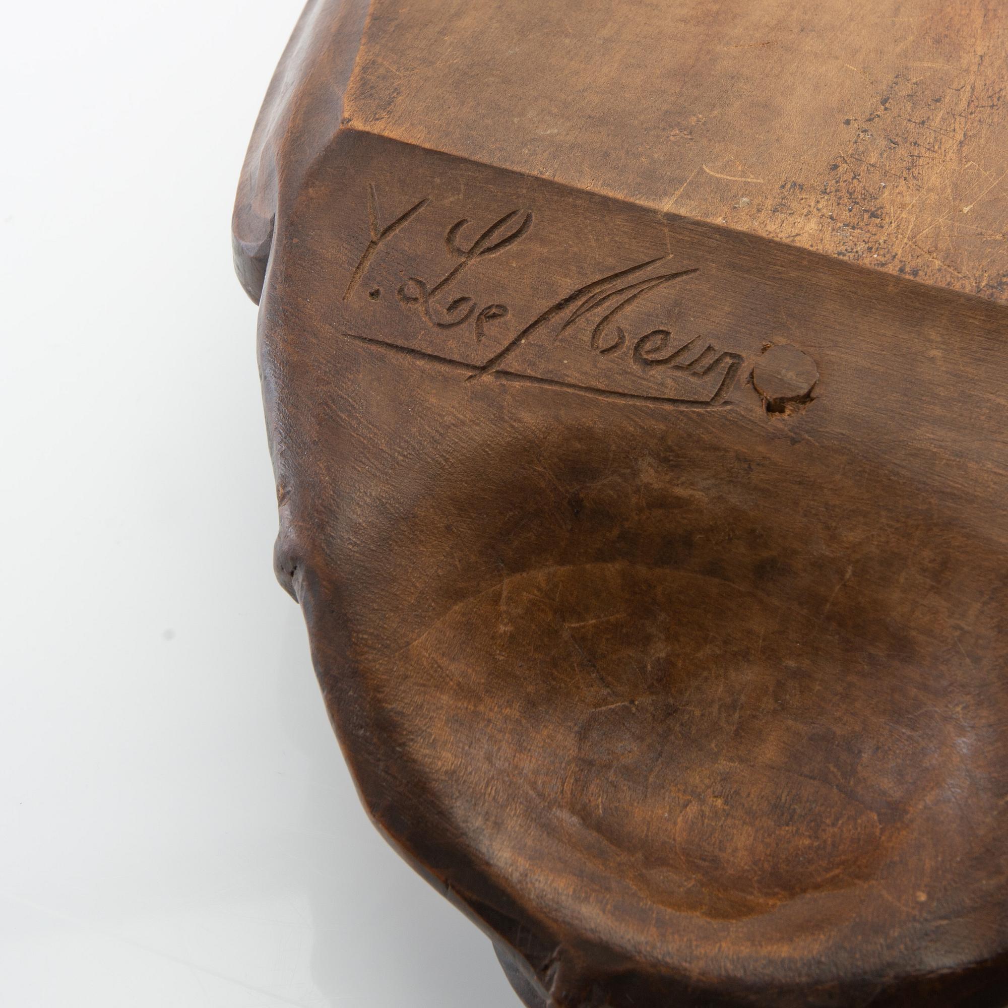 Yves le Meur tray France early 20th century.